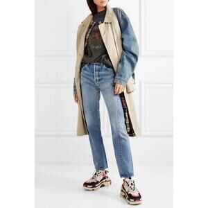 NWT Balenciaga Twisted Straight Leg Jeans Size 26